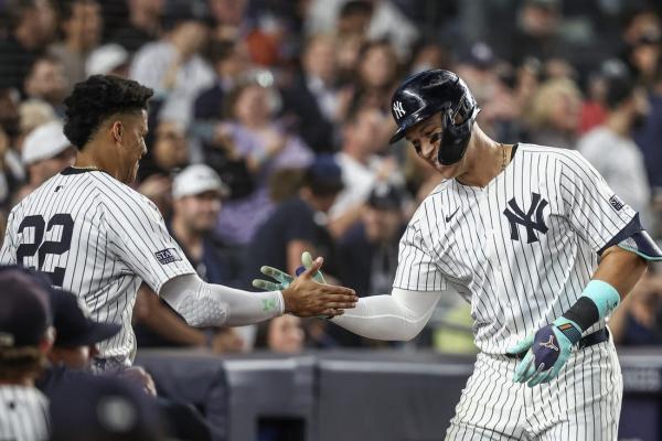 MLB roundup: Aaron Judge hits 48th HR as Yankees blank Guardians