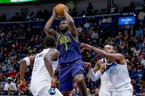 Timberwolves ruin Zion Williamsonâs return to Pelicans