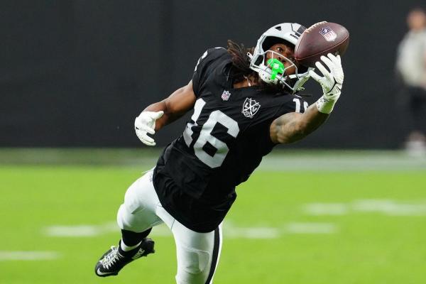 Raiders WR Jakobi Meyers downgraded to doubtful