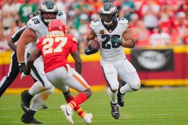 Eagles win Super Bowl rematch, drop Chiefs to 0-2
