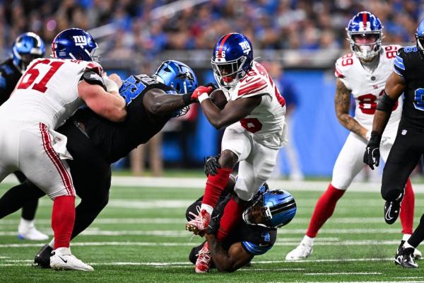 Jahmyr Gibbs’ 69-yard OT TD run lifts Lions over Giants