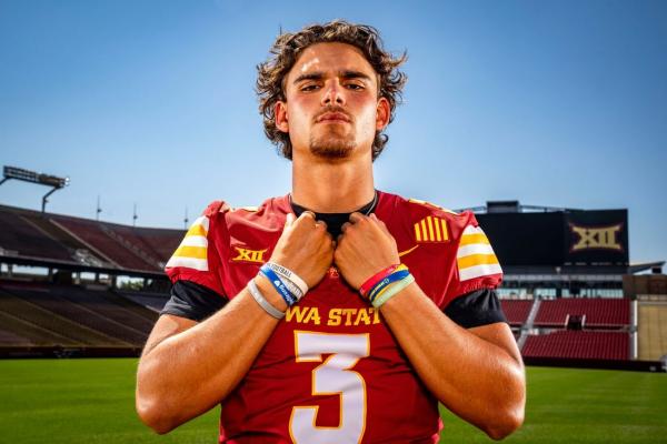 Rocco Becht, Iowa State take aim at North Dakota