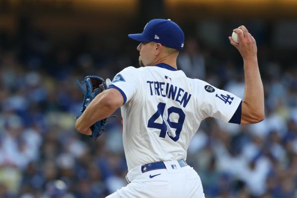 Dodgers activate RHP Blake Treinen from injured list