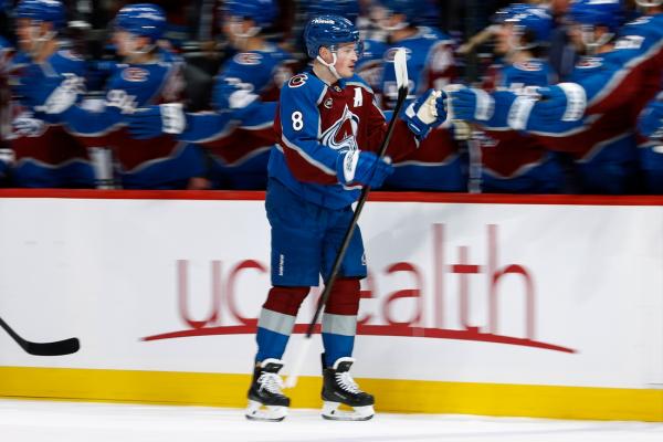 Cale Makar (6 points), Nathan MacKinnon (5) lift Avs over Sharks