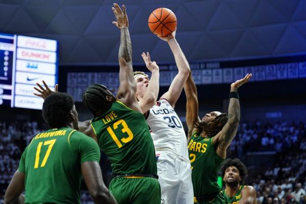 Liam McNeeley helps No. 25 UConn knock off No. 15 Baylor