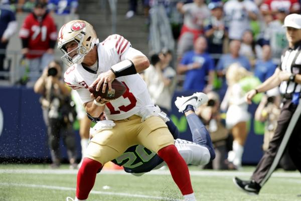 49ers QB Brock Purdy out; Mac Jones to start vs. Saints