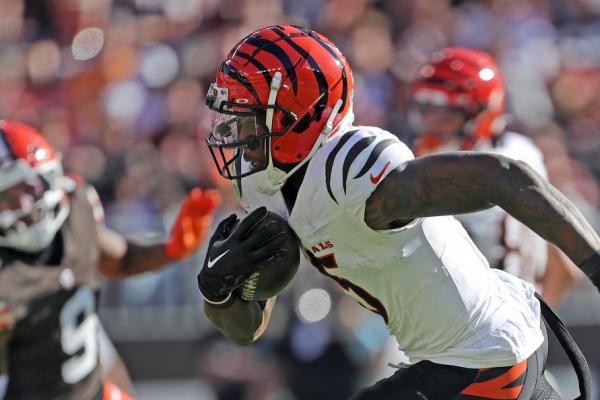 Bengals WR Tee Higgins (quad) to return vs. Chargers