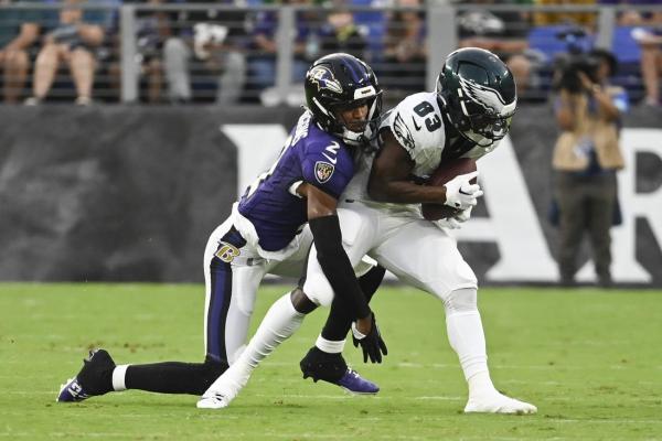 Report: Ravens rookie CB Nate Wiggins sprains shoulder