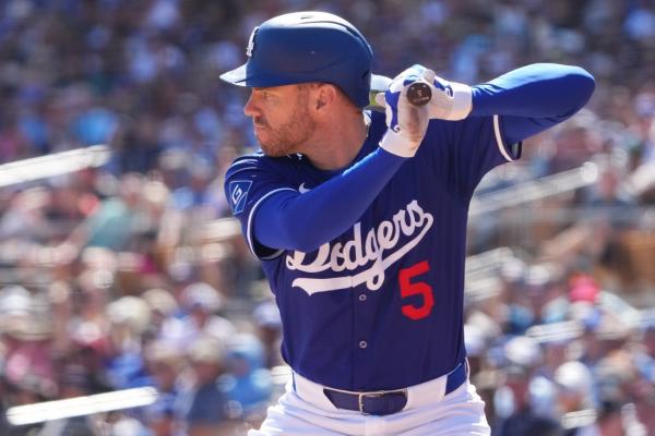 Dodgers 1B Freddie Freeman (rib) optimistic; SS Mookie Betts returns to LA