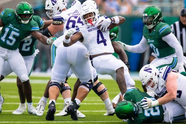 Top Northwestern RB Cam Porter (leg) done for season