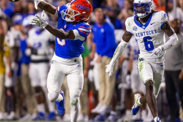 Jadan Baugh’s five TD runs carry Florida past Kentucky