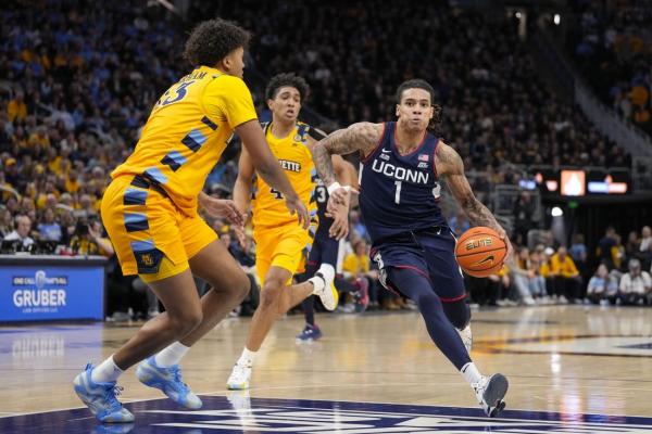 No. 25 UConn topples No. 9 Marquette behind lights-out shooting