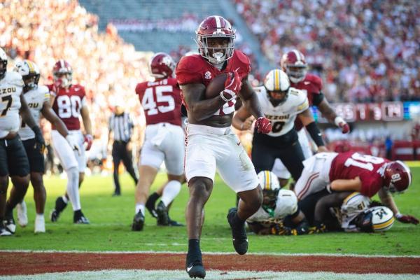 No. 15 Alabama has more than enough offense in shutout of No. 21 Missouri