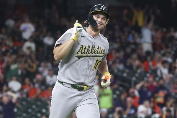 Athletics rookie Nick Kurtz hits 4 HRs against Astros