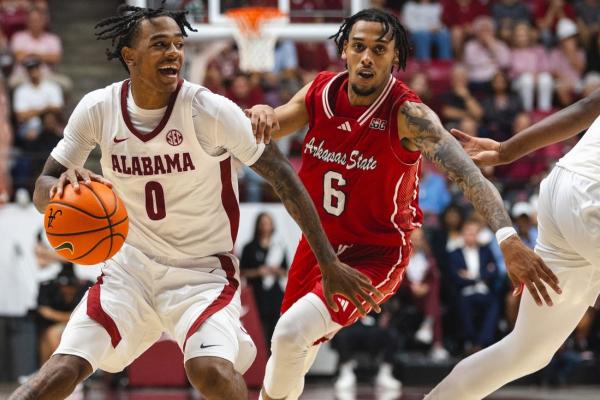 No. 2 Alabama readies for McNeese State as challenging week awaits