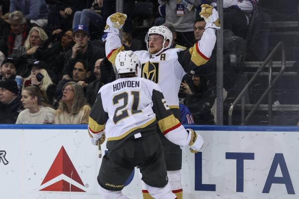 Aiming for fifth straight win, Knights visit gritty Islanders