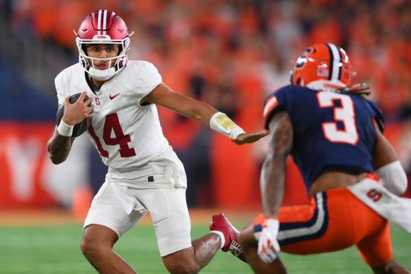 Stanford tops Syracuse on last-second field goal to earn first ACC win