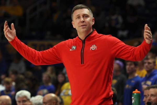 Ohio State nips West Virginia in second OT to claim Cleveland Hoops Showdown win