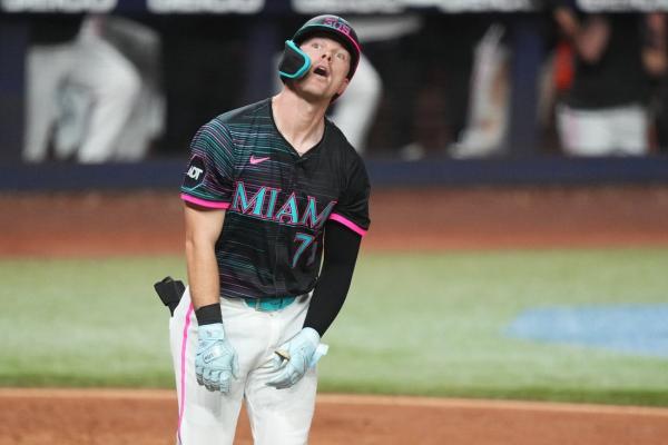 Marlins walk off Tigers in extras on Troy Johnston’s homer