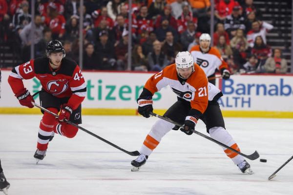 Bobby Brink lifts ascending Flyers past sputtering Devils