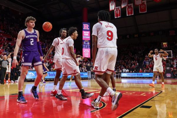 Last-second swat secures Rutgers’ Big Ten win over Northwestern