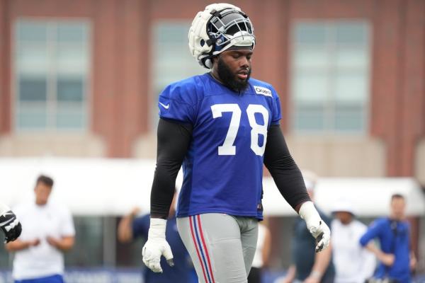 Giants LT Andrew Thomas hopes to return vs. Chiefs