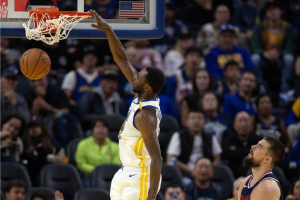 Warriors F Andrew Wiggins (back) out vs. Pelicans