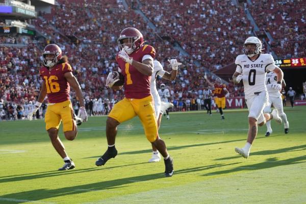 USC rings up 73 points to spoil Missouri State’s FBS debut
