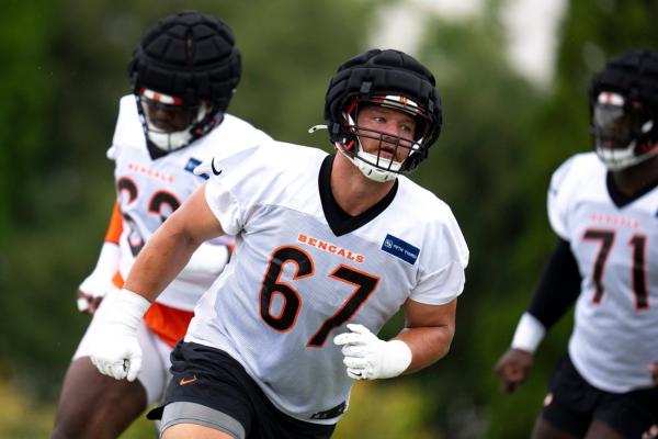 Bengals G Cordell Volson (shoulder) could miss season
