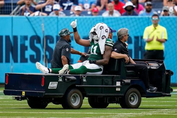 Jets DE Jermaine Johnson confirms torn Achilles, done for year