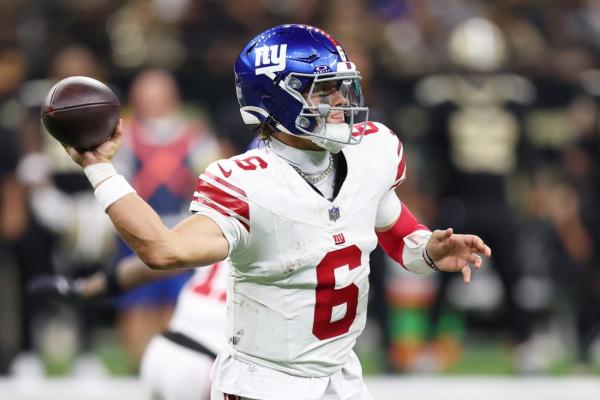 Giants coach: QB Jaxson Dart (hamstring) ‘OK’ to play vs. Eagles