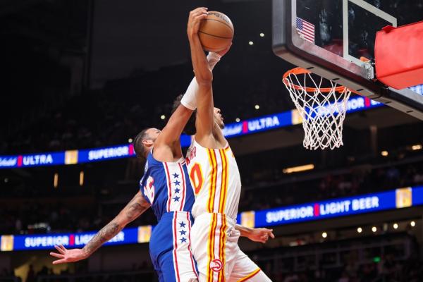 Led by Dyson Daniels’ 25 points, Hawks take down Sixers