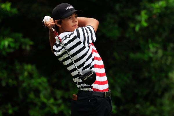 Charlie Woods fires hole-in-one at Junior Players Championship