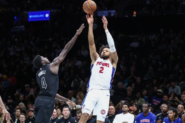 Pistons ride Cade Cunningham’s 34 points to rout of Nets
