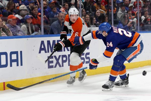 First-period flurry carries Islanders past Flyers