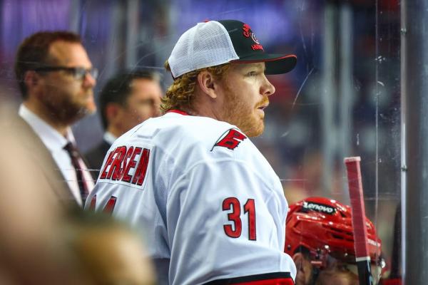 Report: Canes G Frederik Andersen (knee) out 8 weeks