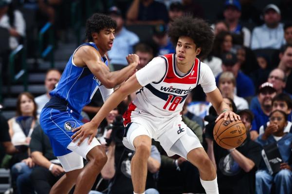 Kyshawn George-powered Wizards drop Mavericks to 0-2