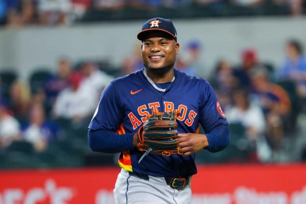 Framber Valdez just misses out on no-hitter, leads Astros over Rangers thumbnail