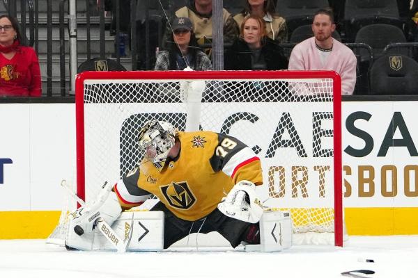 NHL roundup: Carter Hart (27 saves) makes return in Knights' shootout win