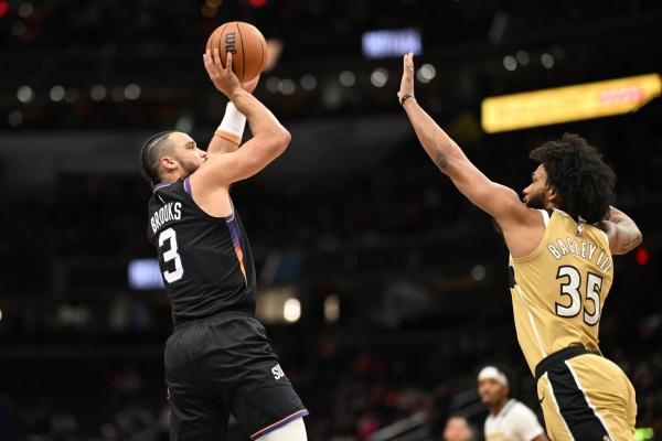 Dillon Brooks, Suns snap Wizards’ rare winning streak