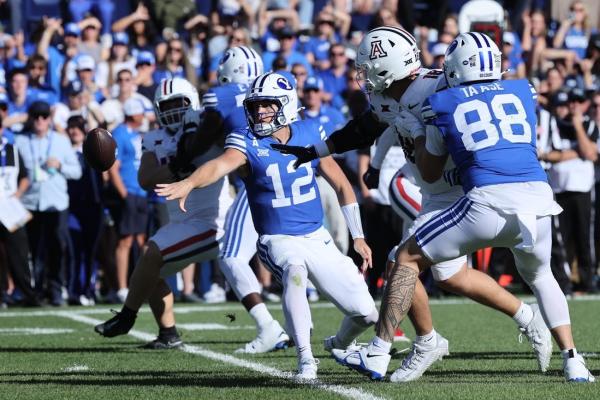 Jake Retzlaff looks to keep No. 13 BYU rolling past Oklahoma St.