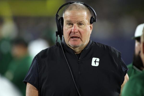 Charlotte, with 3-7 record, fires football coach Biff Poggi