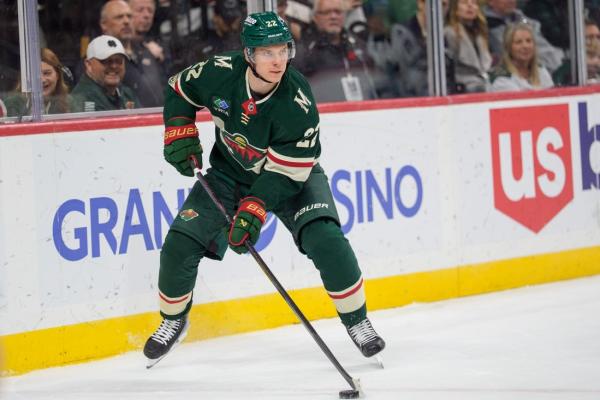 Wild tab young F Danila Yurov for top line vs. Hurricanes