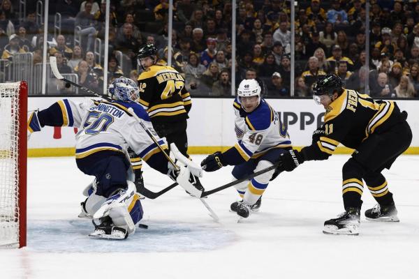 Bruins, looking to ‘grind’ through inconsistent play, face Blue Jackets