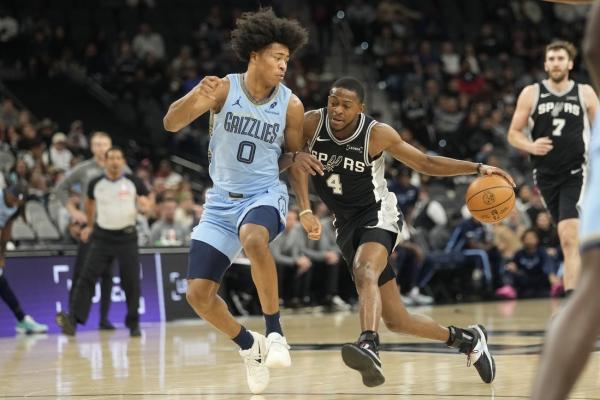 DeâAaron Fox heats up to close out Spursâ win over Grizzlies