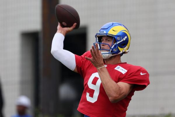 Rams QB Matthew Stafford (hamstring) returns to practice