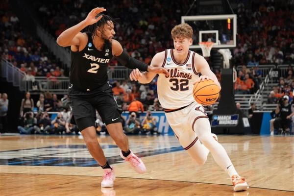 Illinois pulls away from Xavier, earns date with Kentucky