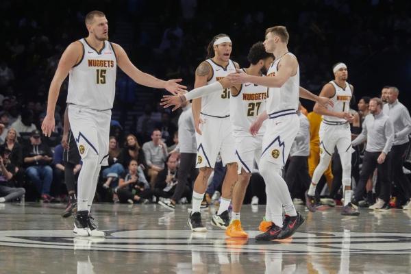 NBA roundup: Nuggets outlast Nets for 2nd straight OT win