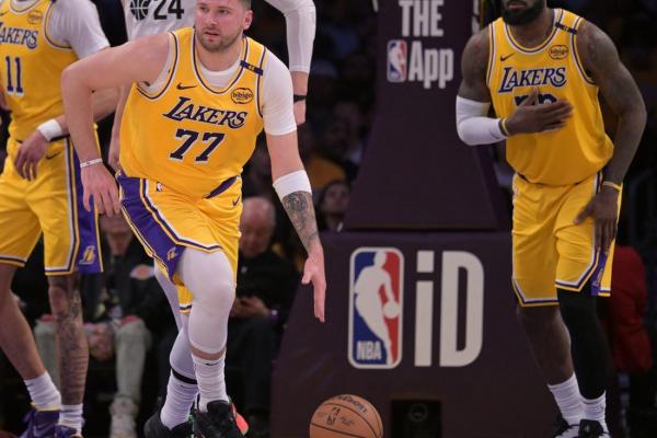 Lakers G Luka Doncic (calf) questionable to play against Jazz