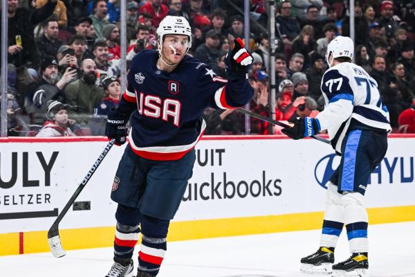 Team USA’s Matthew Tkachuk downplays injury after win